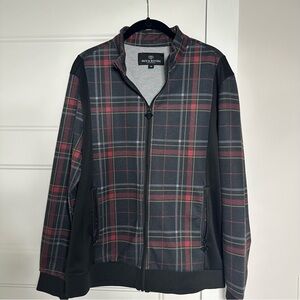 Rich & Rotten Los Angelos Slim fit Men’s Medium plaid jacket.